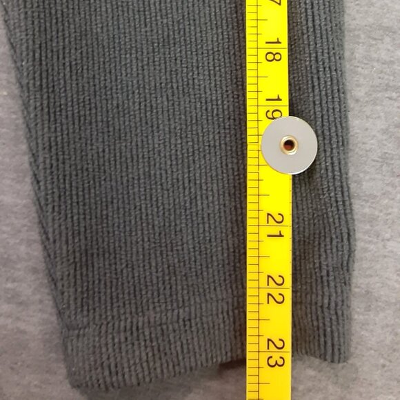 Faded Glory Top Size SMALL, Zip neck, Long Sleeve, Gray. - Picture 6 of 7